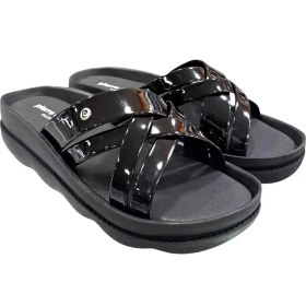 Resim Pierre Cardin Dolgu Topuk Anatomik Taban Bayan Terlik 