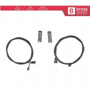 Resim Kia Ceed MK2 JD 2012-2018 5-Kapı İçin Arka Sol Cam Kriko Seti 