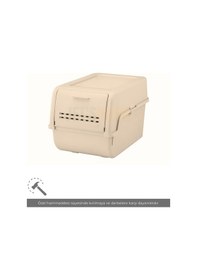 Resim 3'lü Set Organizer Erzak Kutusu Bpa Free Saklama Kutusu Soğanlık Sebzelik Sepet Krem 8 Lt X 3 Krem 