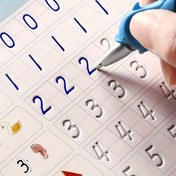 Resim Groove Practice, Groove Magic Çalışma Seti (4 Kitap + 1 Kalem + 5 Dolgu + 1 Kalem Tutuşu) Eğitici Çalışma Kitapları, Kelime Kartları - Yeniden Kullanılabilir, Mükemmel Noel, Şükran Günü vb. 16 Festival Hediyesi 