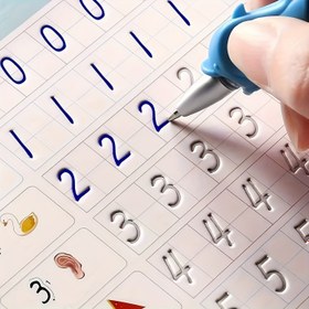 Resim Groove Practice, Groove Magic Çalışma Seti (4 Kitap + 1 Kalem + 5 Dolgu + 1 Kalem Tutuşu) Eğitici Çalışma Kitapları, Kelime Kartları - Yeniden Kullanılabilir, Mükemmel Noel, Şükran Günü vb. 16 Festival Hediyesi 