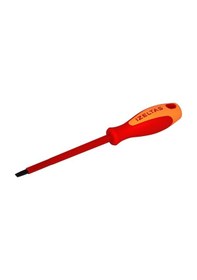 Resim İzeltaş 1000V İzoleli Elektrikçi Düz Uçlu Tornavida 4140 25x75 MM 