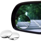 Resim 2 adet Ayarlanabilir Araç Yan Aynaları, 2 inç / 5 cm Çap, Evrensel Uygunluk Araçlar, SUV'ler, Motosikletler, Kamyonetler, Römorklar, Kar Motorları, Bisikletler, RV'ler, Tekne ve Golf Arabaları için, Kenar Pürüzsüz, Yüksek Kalite ve Net Cam Görüş, Konveks Mercek Eğriliği, Yuvarlak Şekil 