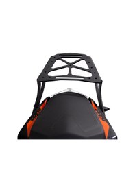 Resim GP Kompozit KTM Duke 250 / 390 2017-2023 Uyumlu Arka Çanta Demiri Siyah 
