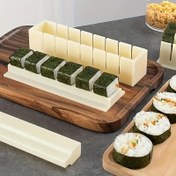 Resim 3 adet Sushi Kalıp Seti, Kendin Yap Sushi Yapıcısı, Yosunlu Pirinç Sarma Kalıbı, Sushi Rulo Yapıcı Pirinç Kalıbı, Pirinç Rulo Malzemeleri, Bento Aksesuarları, Restoran Mutfak Araçları 