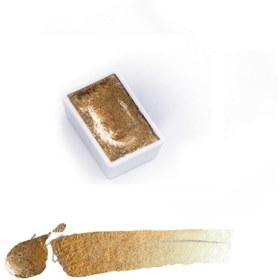 Resim ST. PETERSBURG White Nights Tam Tablet Metalik Suluboya 2,5ml N:981 Antique Gold 