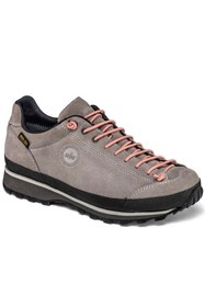 Resim Lomer Italy Bio Naturale MTX Waterproof Vibram Full Çarşak Deri Kadın Ayakkabı Taupe 