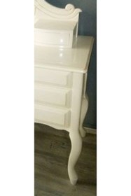 Resim Ankara Mobilya Makyaj Masa 12881 Dresuar Model Kayın Klasik Ayak 9Çekm Aslan Baş Oyma Nakış Ayna 