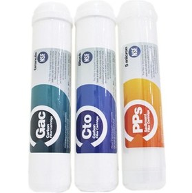 Resim Ravent Su Arıtma 3'lü Set Filtre 