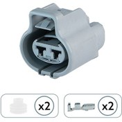 Resim Radyatör Soğutma Fanı Soketi 2 Pin Kablosuz 