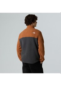 Resim The North Face M Yumiori 1/4 Zip Erkek Polar-30502 Koyu Gri 