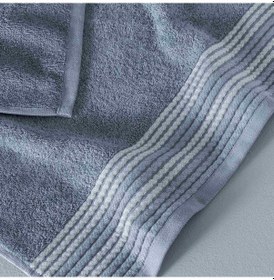 Resim Taç Butik Doğu Ekspresi Pamuk Banyo Havlusu Mavi 70x140 000000001500223881 Mavi 