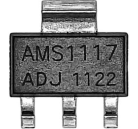Resim Powermaster AMS 1117 ADJ TO 223 SMD 