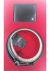 Resim Pierre Cardin Kemer Cüzdan 2'li Set 001 Siyah 