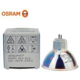 Resim Osram Xenophot 64653 Hlx Elc 24v 250w Çanak Halojen Ampul Tepegöz Projeksiyon Ampulu Made In Germany 