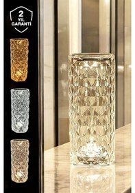 Resim Dokunmatik Kristal Gece Lambası Hediyelik Çok Renkli 