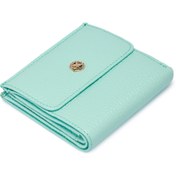 Resim Mavi Deri Kadın Cüzdan - S1CB00005627-T9D 