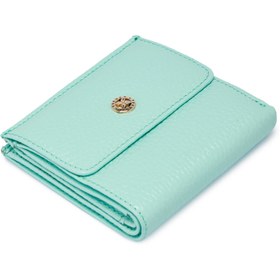 Resim Mavi Deri Kadın Cüzdan - S1CB00005627-T9D 