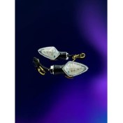 Resim Universal Sinyal Ledli Zamak Karbon 8552 Sarı Işık 