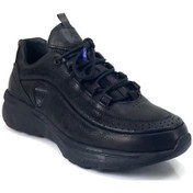 Resim Mammamia 3545 Hakiki Deri Günlük Kadın Ayakkabı-siyah Nubuk Siyah Nubuk 