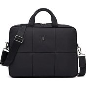Resim Men's Black Leather Laptop Bag Derimod