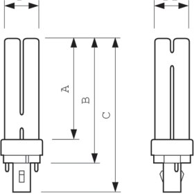 Resim MASTER PL-C 13W/827/2P 2700K Günışığı Enerji Tasarruflu Ampul 
