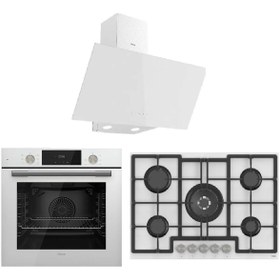 Resim Ferre Flowart Seri̇si̇ Mega Ankastre Set (qms63cb/ed036/d078) 