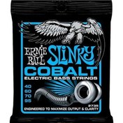 Resim Ernie Ball P02735 Cobalt Extra Slinky Bas Gitar Teli 