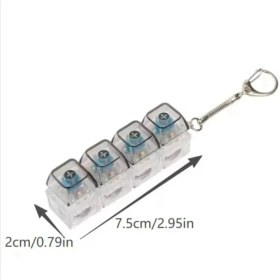 Resim Newstore Home Işıklı Klavye-Stres Giderici Anahtarlık 