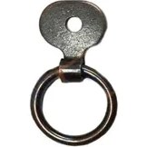 Resim Halkalı Tablo, Çerçeve Askısı, Küçük, 15X28MM, Eskitme - 100 Adet 