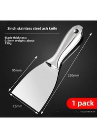 Resim Shineyee 3 İnç Tam Paslanmaz Çelik Yağlı Tahta , Çok Amaçlı Temizlik Ve aracı, Dayanıklı Ve Pas Korumalı Tasarım 