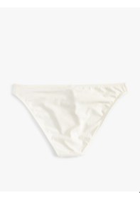 Resim Koton Astarlı Standart Bel Slip Bikini Altı Ekru 5sak00047mm Ekru 