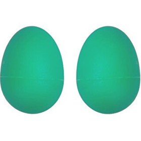 Resim Midex Orf-MT8GR Örf Aletleri Plastik Yeşil Yumurta Marakas Müzikal Titreme 2 Adet (Çift) 