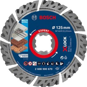 Resim Bosch Expert 125 mm X-Lock Elmas Kesme Disk Bfuniversal 2608900670 