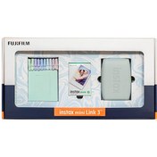 Resim Fujifilm Instax Mini Link 3 Yeşil Akıllı Telefon Yazıcısı Bundle Box 