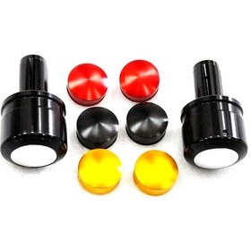 Resim Universal Motosiklet Gidon Tapası 4 Renk No.2 Çok Renkli 