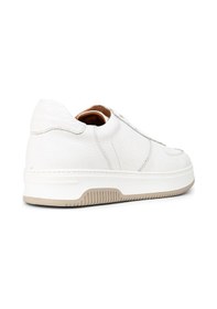 Resim Deery Hakiki Deri Beyaz Erkek Sneaker Ayakkabı - 01965Mbyze03 Beyaz 