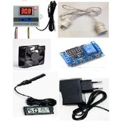 Resim Kuluçka Seti,Kuluçka Makinesi,Nem Ölçer,Termostat,Fan,Adaptö 