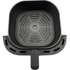 Resim Asiltech 4 Litre Cam Hazneli 1360W Ayarlanabilir Isılı Airfryer 