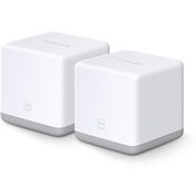Resim Mercusys Halo S3 300 Mbps 2.4 GHz Tüm Evi Kapsayan 2'li Wi-Fi Mesh Sistemi Mercusys