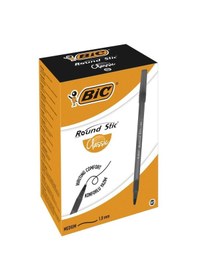 Resim Bic Round Stick Tükenmez Kalem 60'lı Kutu 