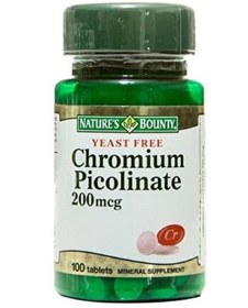 Resim Nature's Bounty Chromium Picolinate 200 mcg 