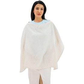 Resim Miniboni Müslin Emzirme Örtüsü White Grey 