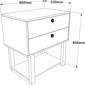 Resim Robin Home Vivaldi Ofis Büro Masa Takımı Masa + Sehpa + Keson Barok 