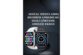 Resim Astraltech 2025 Model Akıllı Saat ve Yeni Nesil Pro Bluetooth Kulaklık TWS Yüksek Ses Kaliteli 