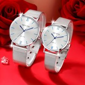 Resim 2 adet Romantik Moda Rahat Roma Rakamları Kadran Kuvars Saat, Sevgililer Günü, Şükran Günü, Partiler, Tatiller, Doğum Günü Giysileri için Mükemmel, En İyi Hediye (Kutu Yok), En İyi Noel Hediyesi 