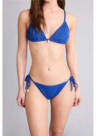 Resim Defacto Regular Fıt Nakışlı Brode Bikini Alt B6895ax26smbe114 Mavi-be114 