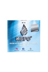 Resim Kefo Hazır Kesilmiş Nargile Folyosu 