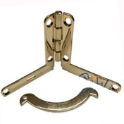 Resim Makaslı Menteşe - 16x36x76mm, Gold, 1 Adet 