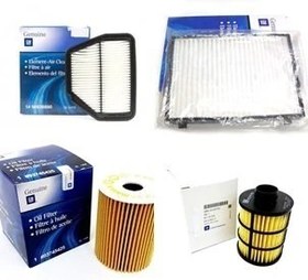 Resim Chevrolet Captiva 2.0 Dizel Periyodik Bakım Seti Gm Orjinal 